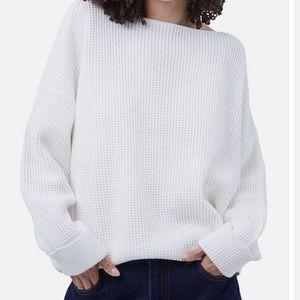 French Connection White Sweater
